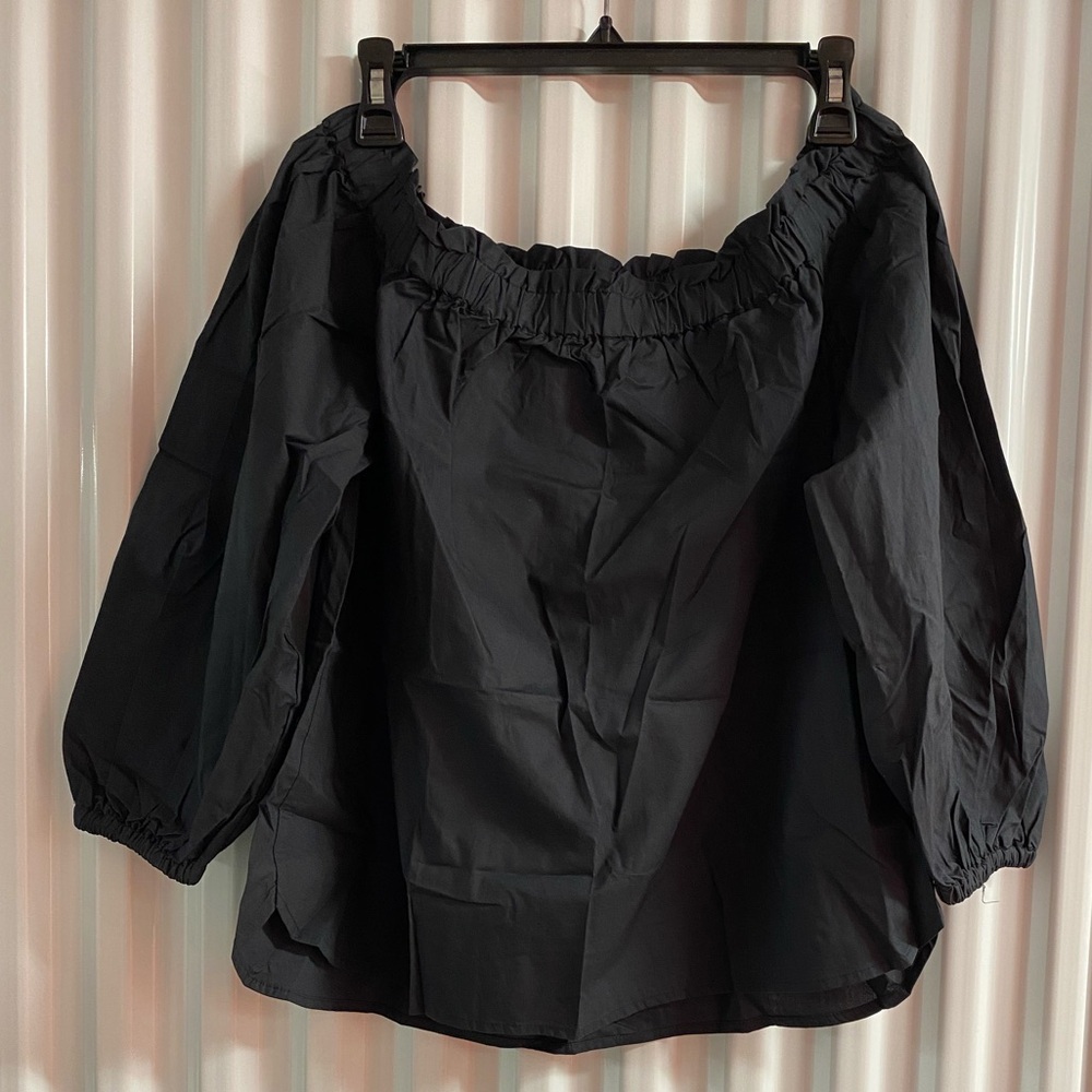 Brand new J crew off the shoulders blouse